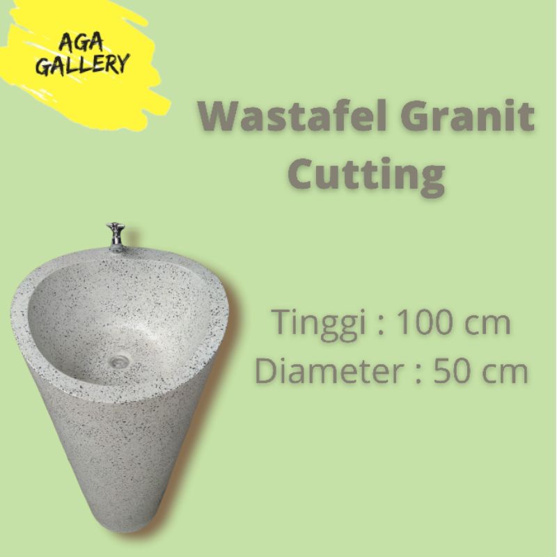 westafel Granit Cutting ( 100 x 50 cm )