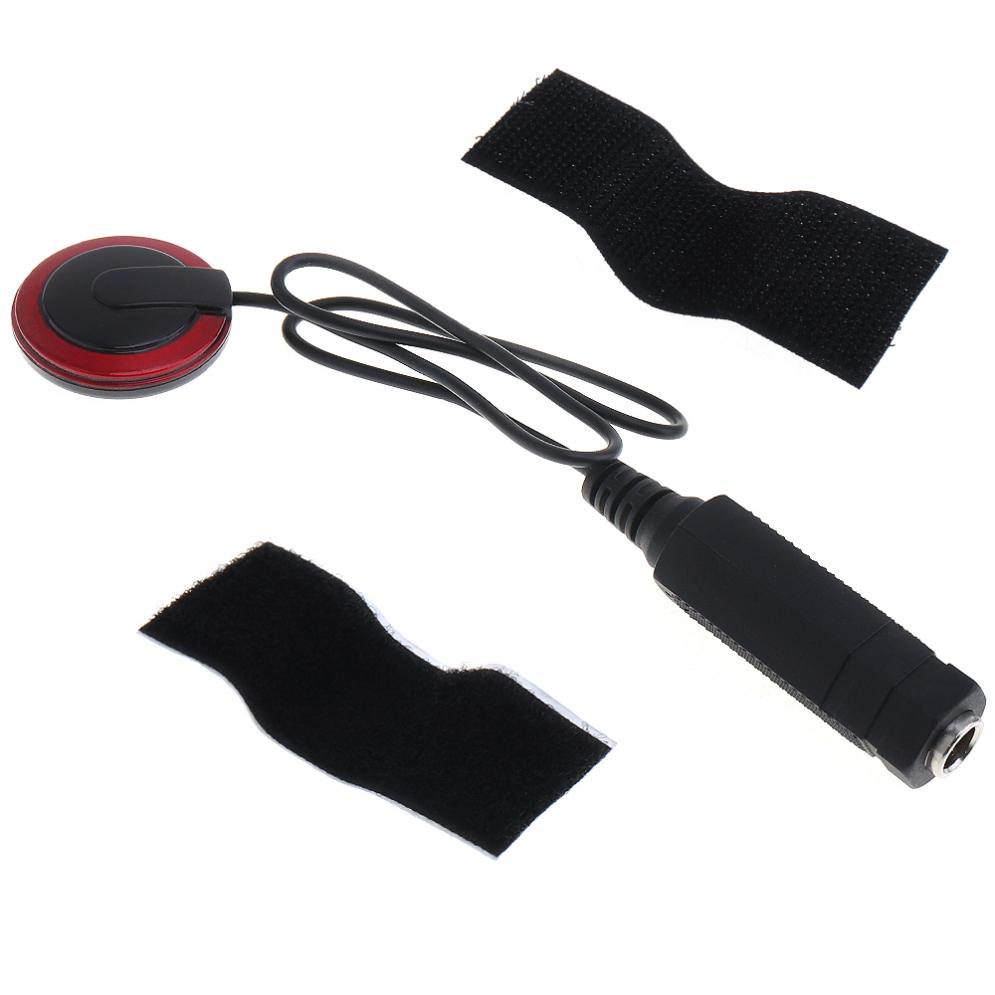 Piezo Pickup Mikrofon Gitar Akustik - P-007 - Black