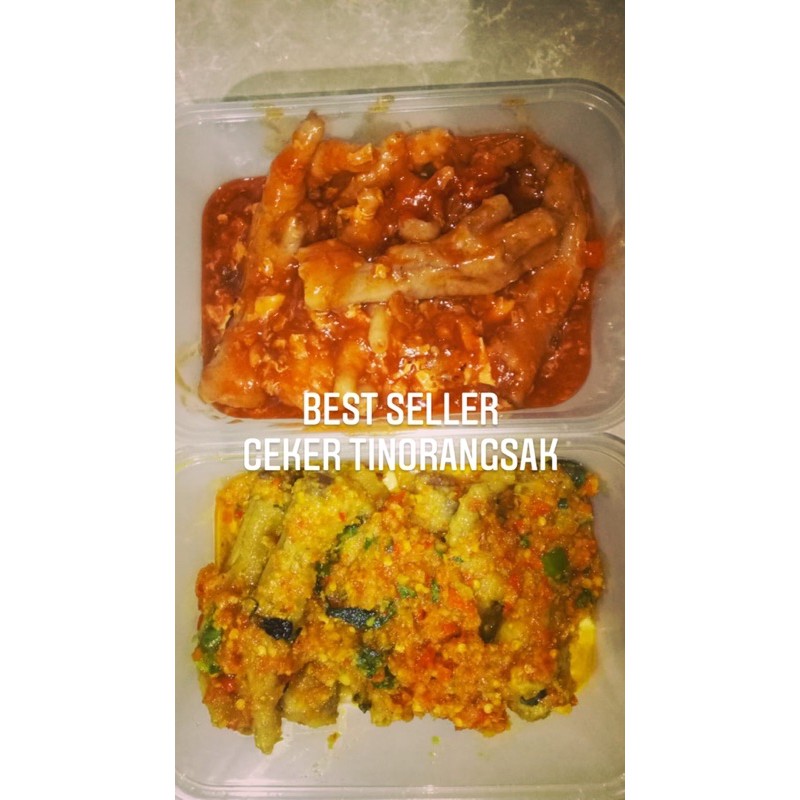 

Ceker Ayam Tinorangsak / Rica-rica Best seller