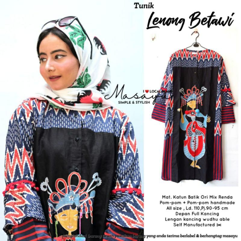 Tunik  lenong betawi