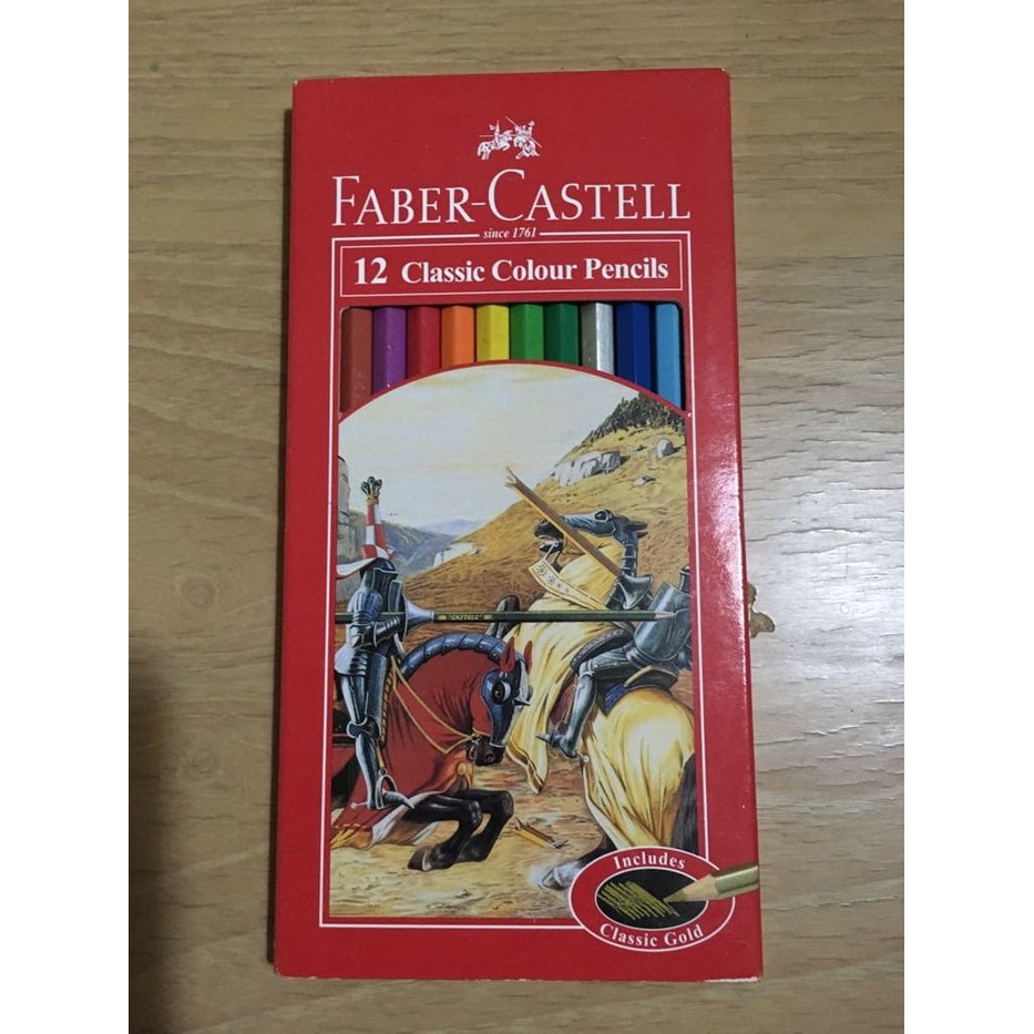 

Pensil warna Faber Castell /Classic Panjang /12 Warna