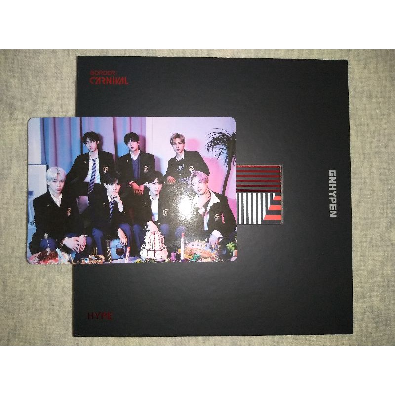 Album Only Enhypen Border Carnival Weverse Benefit