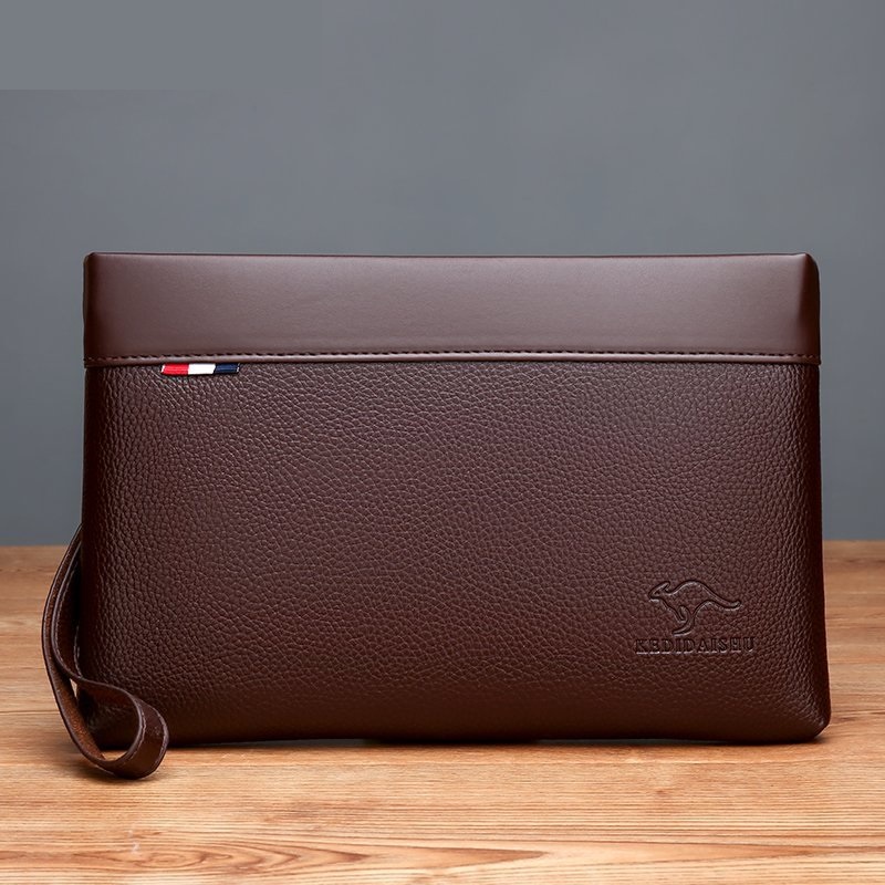 BJ25961 - BLACK/BROWN - TAS CLUTCH DOMPET PRIA HANDBAG TAS TANGAN  FASHION IMPORT MODIS ELEGAN TERMURAH TERLARIS TERBARU BAGSTORE JAKARTA TAS BATAM JT5961 ZCJ5962 ZCJ5964