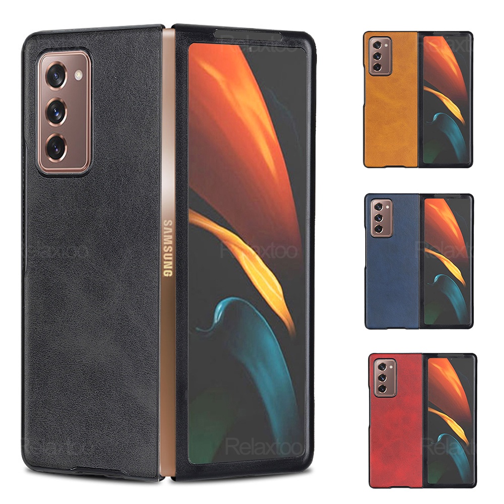 foldable leather phone case for samsung galaxy Z Fold 2 5G case cover for samsung galaxy Z Fold2 5G