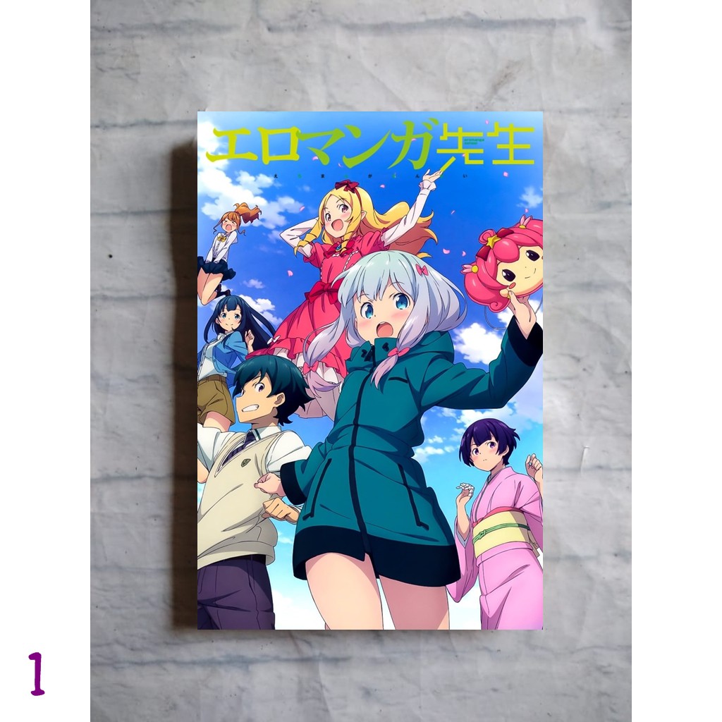 Poster anime Eromanga Sensei My Little Sister And The Locked Room hiasan dinding kamar tidur
