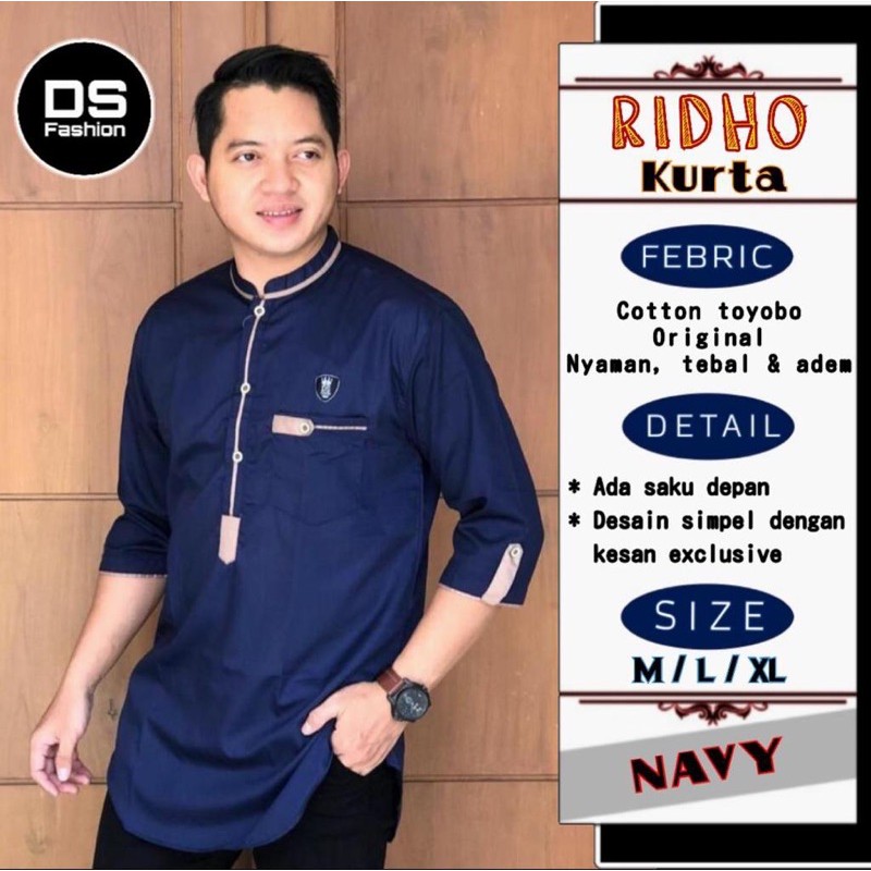 ANGGRAINI - DS FASHION - RIDHO KURTA ORIGINAL BY DS FASHION