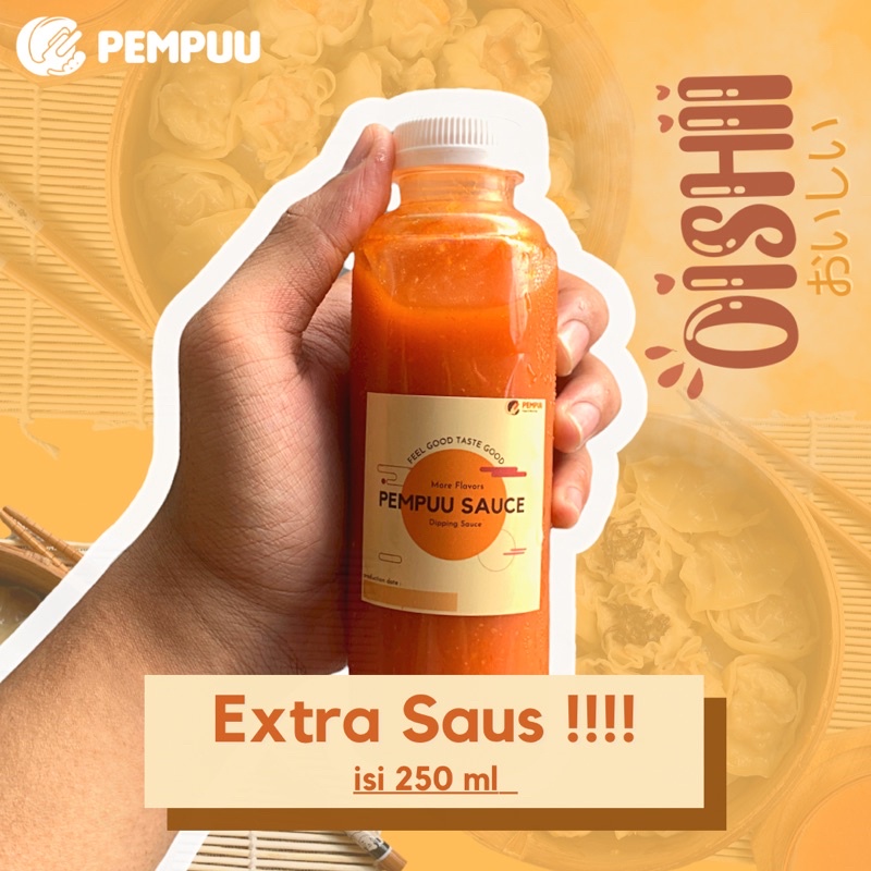 

Extra Saus PEMPUU HOMEMADE FOOD isi 250ml dan 200ml more flavor