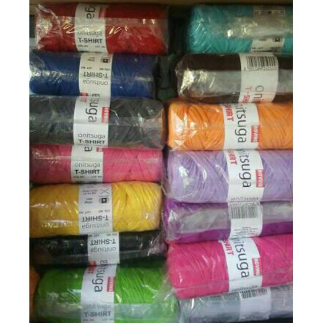 Benang rajut T Shirt Onitsuga / benang kaos t-shirt yarn