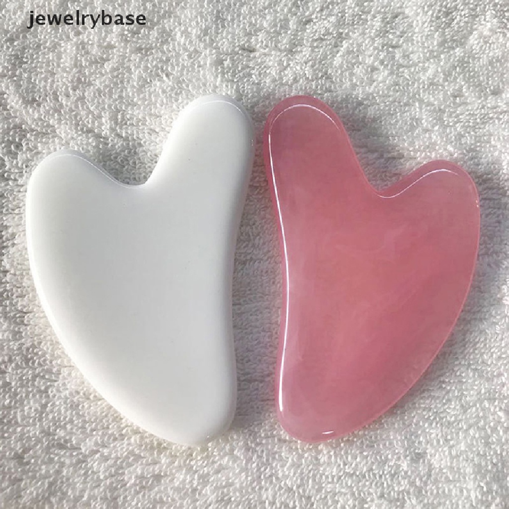 (jewelrybase) Alat Pijat gua sha Untuk Wajah / Tubuh