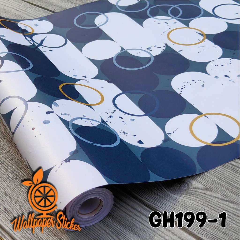 Wallpaper Dinding Hiasan Wallpaper Stiker Ruangan Dan kamar Wallpaper 3D Aesthetic Ukuran 45 Cm X 9 M