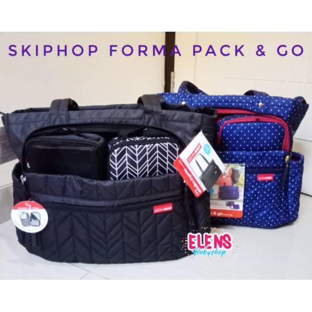 skip hop forma pack & go diaper tote