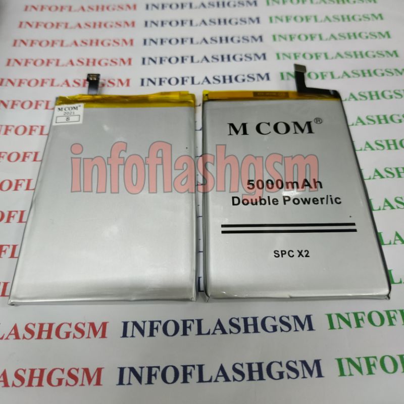Baterai Mcom Doublepower SPC X2