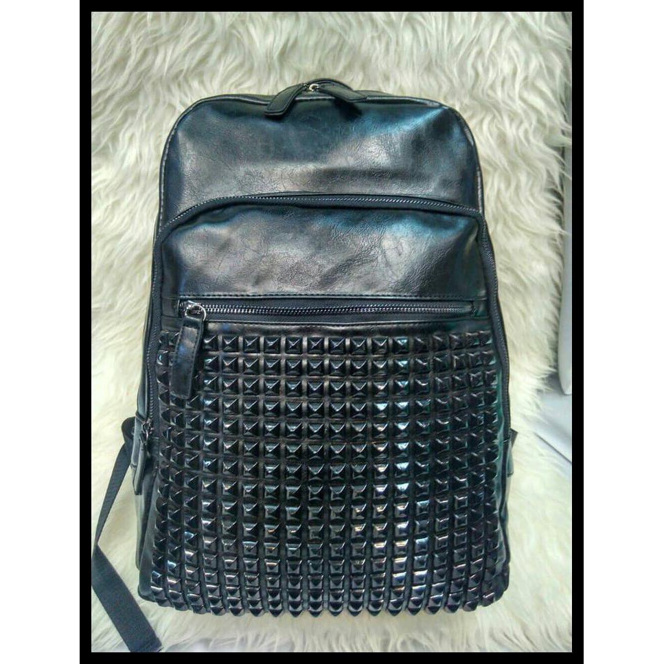 MODEL TERKINI TAS RANSEL KULIT PRIA DAN WANITA IMPORT / TAS PUNGGUNG PRODUK LARIS