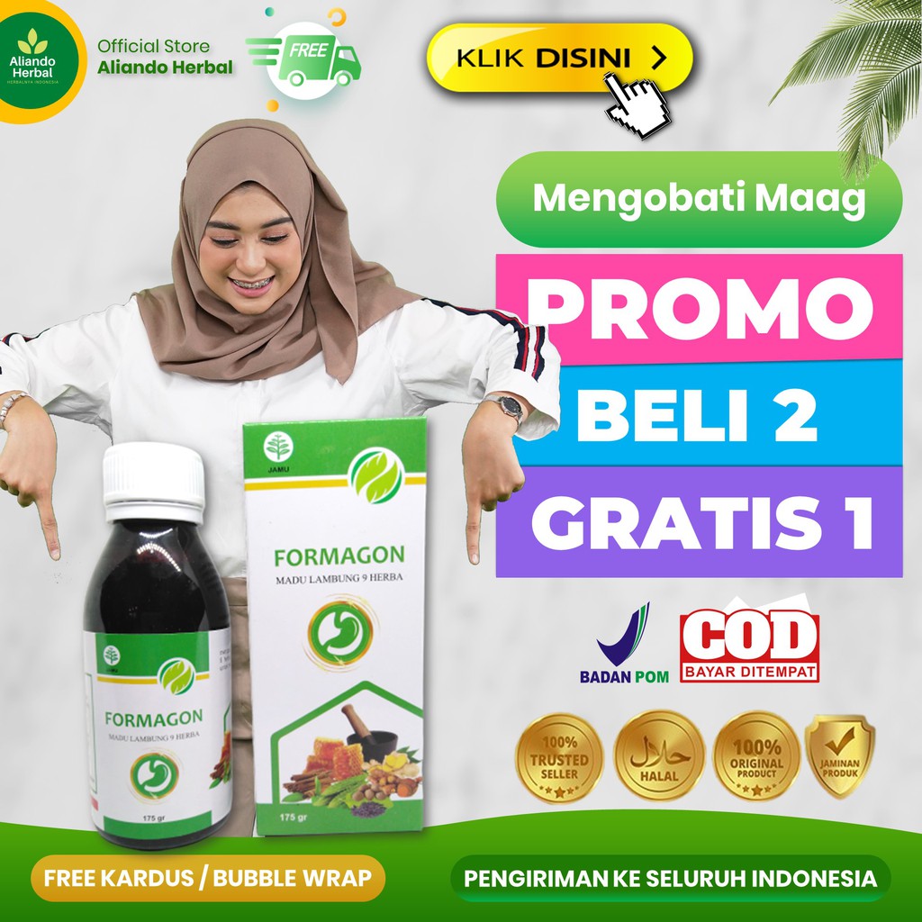 

Formagon Original Madu Asli Obat Maag Herbal dan Obat Asam Lambung