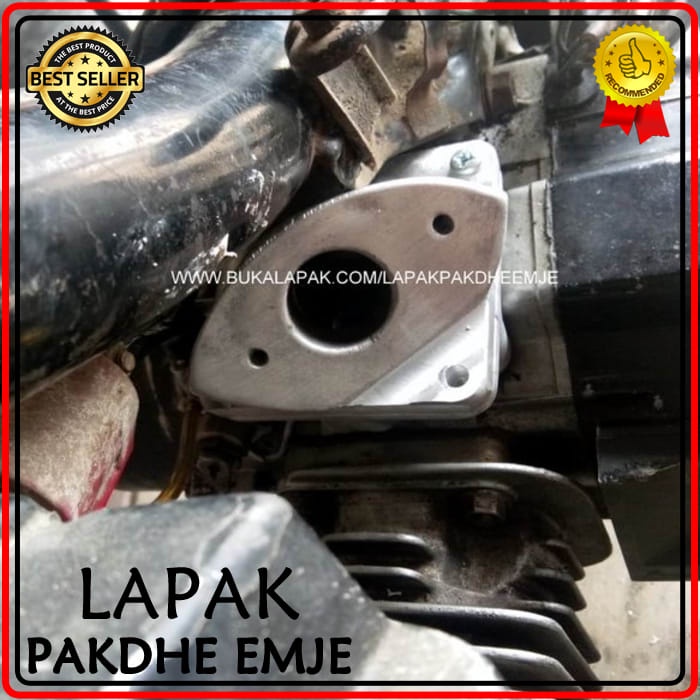 Murah MANIFOL KODOK FIZR INTAKE MANIFOLD KODOK  FIZR FORCE 1 28 MM HADAP DEPAN MODEL PENDEK LAPAK PA