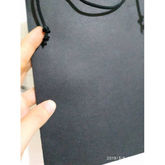 

paperbag linen black 16*4*23