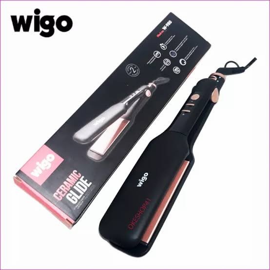 Jual Catok Pelurus Rambut Infrared Wigo W980 Hair Straightener