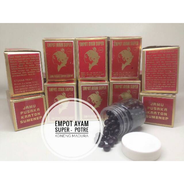 

EMPOT AYAM SUPER KERATON SUMENEP/ JAMU TRADISIONAL MADURA ASLI