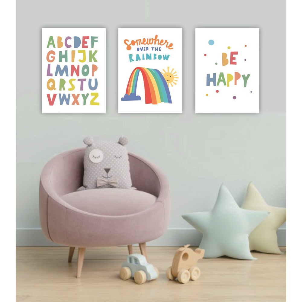 Frame Hiasan Dinding Aesthethic Wall Decor Minimalis Pajangan Rumah Dekorasi Kamar Anak Quotes Minimalis Pastel Cute Pink Girls Pajangan 3D Kayu Tebal 20 x 30 - 30 x 40