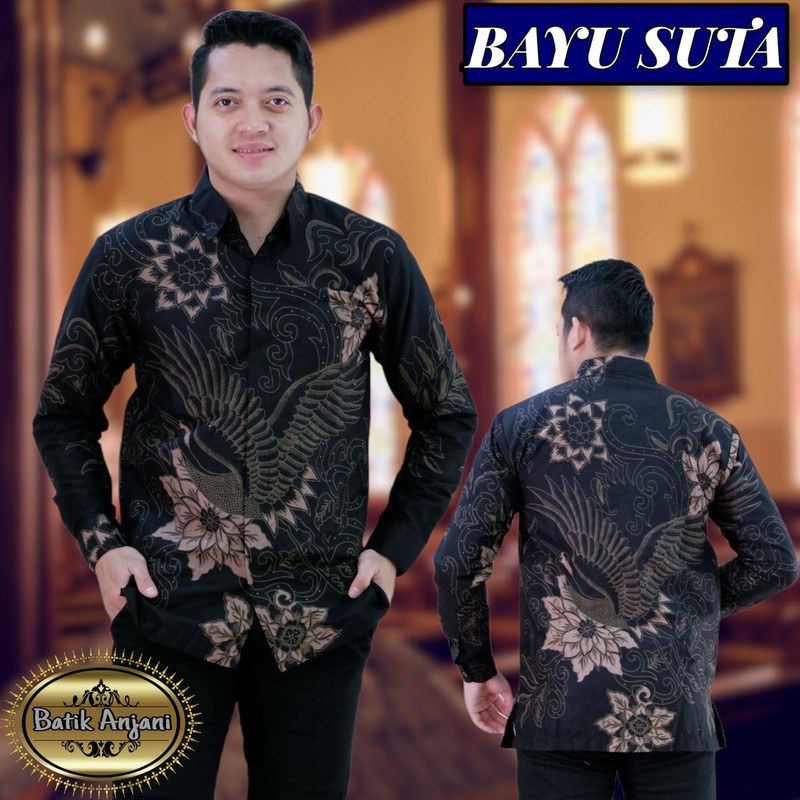 Bayusuta Kemeja Batik Pria Lengan Panjang Full Furing by Anjani