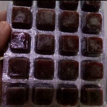 Cacing Darah Beku (Blood Worm) Pakan Ikan Cupang Dll