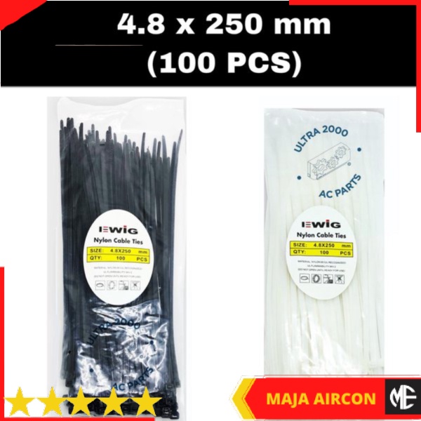 

CABLE TIES . KABEL TIES EWIG 4.8 mm x 25 CM Murah