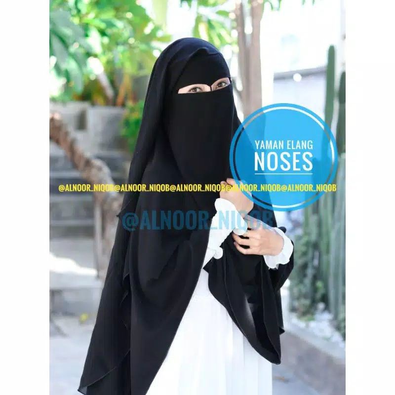 cadar niqob yaman elang noses Yaman elang noses alnoor nikob