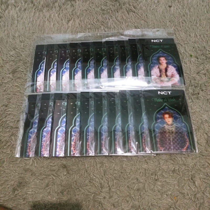 READY LENTICULAR SET MAKE A WISH NCT 127 TAEYONG JAEHYUN
