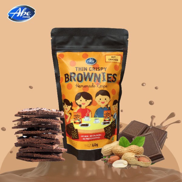 Popcorn &amp; Brownies abe food For Kids 80 Gr / popcorn anak / SNacking Anak NO MSG NO GLuten