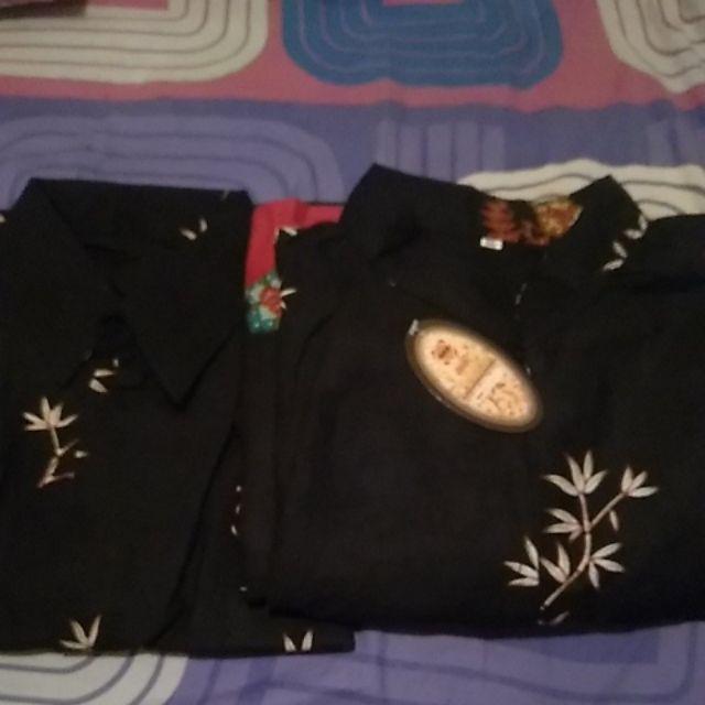 Batik Couple Kipas Model Gamis Big Size/jumbo Size Fit Xxl Ld 110 Cm/batik Sarimbit Jumbo Size