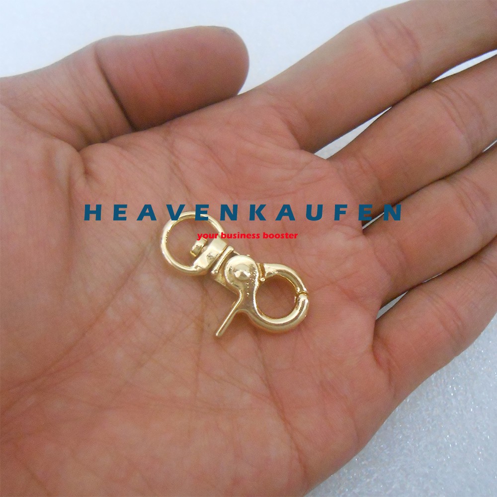 Pengait Kait Cantelan Kaitan Hook 1 cm Kakatua Warna Gold Muda