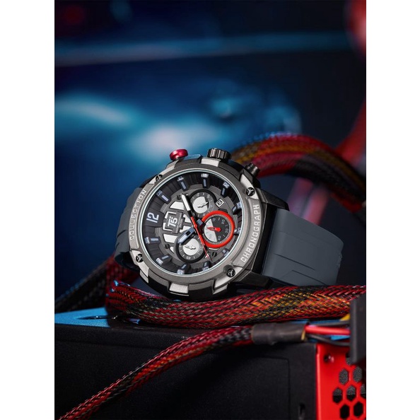 New Jam Tangan Pria T5 Collection H 3926 T5 H3926 Original Chronograph Free Box Bergaransi