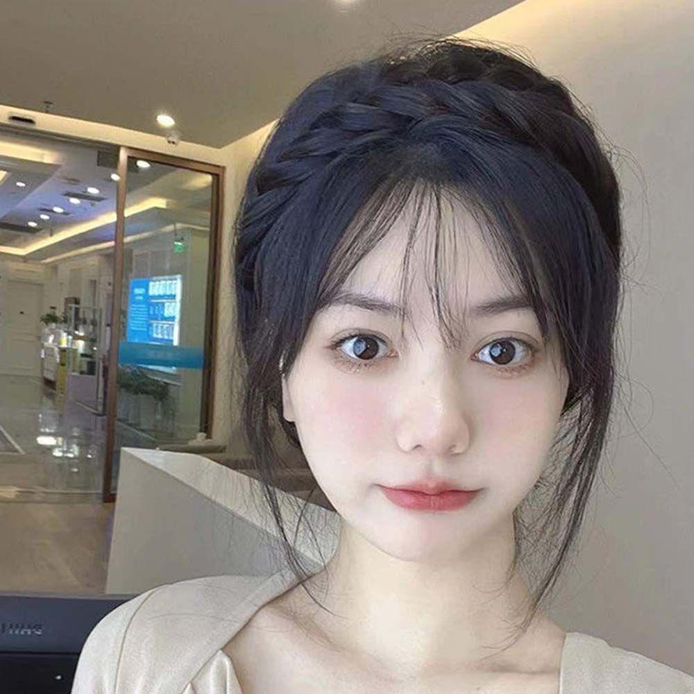 Mxbeauty Hair Hoop Fashion Handmade Aksesoris Styling Rambut Kepang Aksesoris Rambut Non-slip Bertepi Lebar Wig Bando