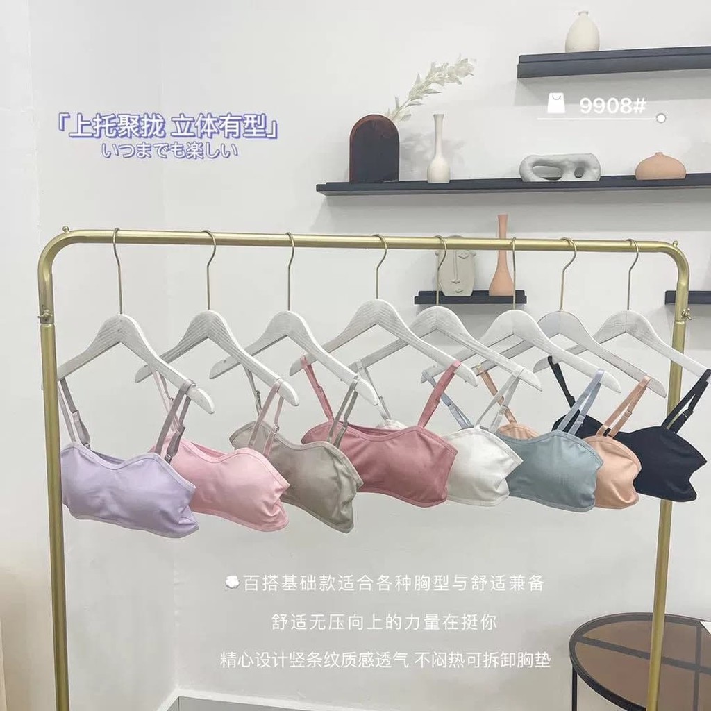 Bra dan celana dalam set polos/celana dalam dan bra set