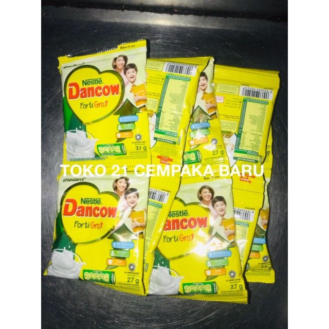 

Dancow Instant Vanila 1 Renceng isi 10 Sachet | Nestle Vanilla Putih