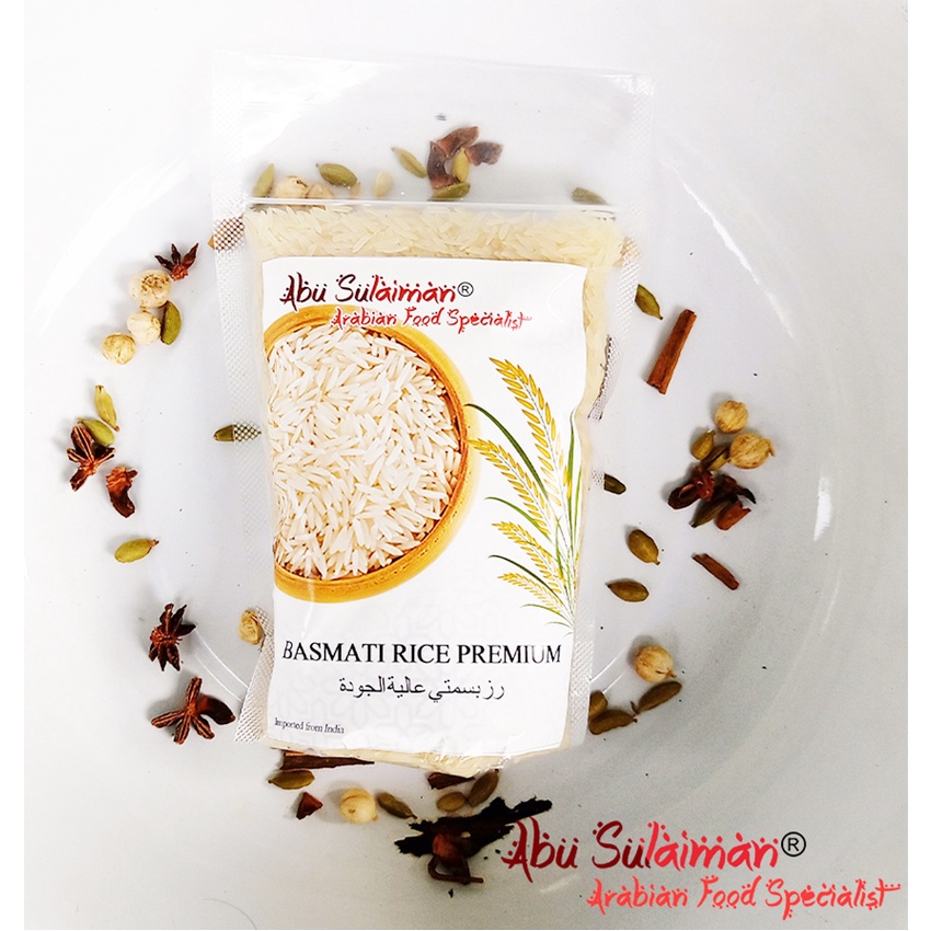 

Rempah Beras Basmati Arab Kualitas Premium Narasa 1 KG Enak Halal