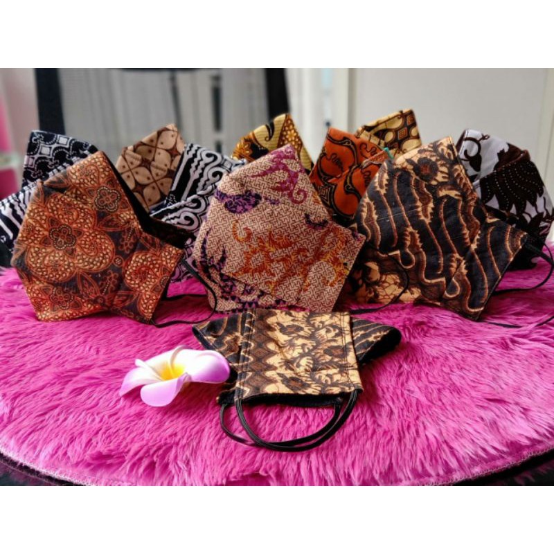 masker Evo Batik / Masker Batik 3 Dimensi