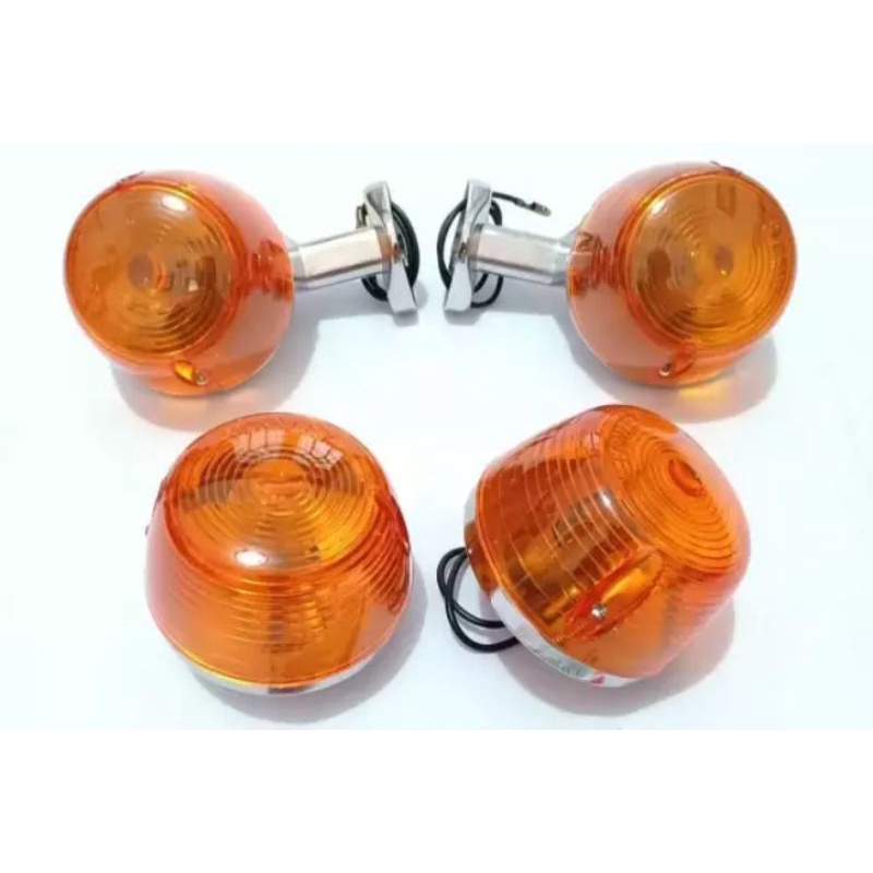 lampu riting lampu sein Honda c70 set depan belakang
