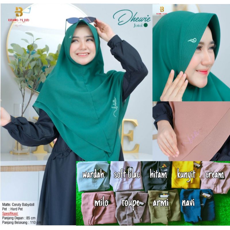 HIJAB DHEWIE ORI LABELLA HIJAB
