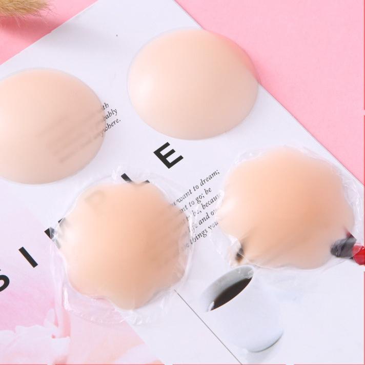 Sakura Bra Silicone Invisible Bra Tempel penutup puting Payudara Tanpa Tali Bra Pad Nipple 101