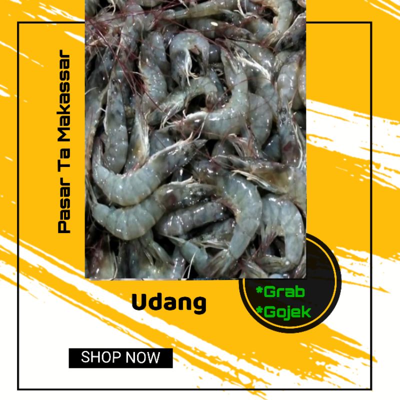 

500 gram Udang Empang / Udang Vename/ Pasar Ta Makassar / Pasar Online Makassar