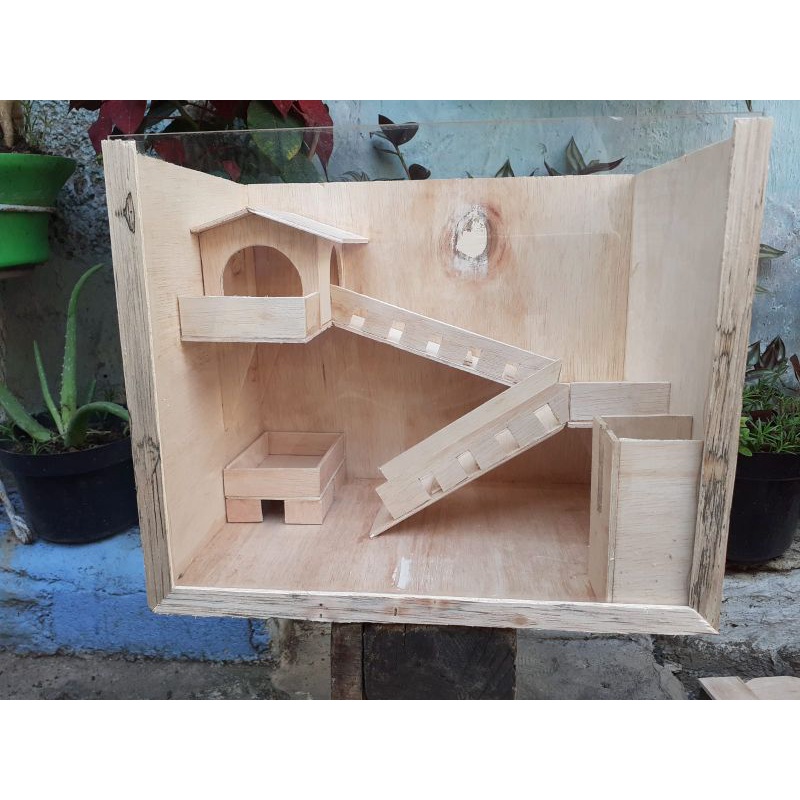 Kandang Hamster Akrilik