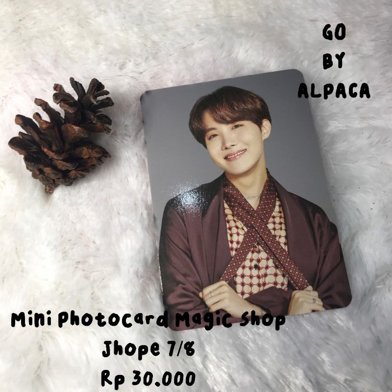 MINI PHOTOCARD HEA MUSTER LYS BTS JHOPE NAMJOON