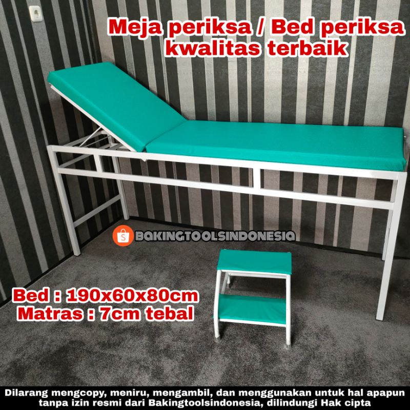 MEJA PERIKSA / BED PERIKSA TERBAIK FREE TANGGA