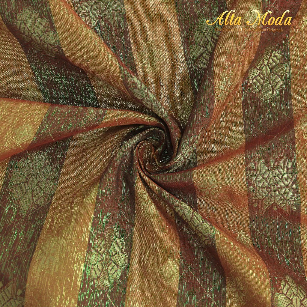 

Alta Moda Songket Motif Garis Gold Bata Bunga (1M)