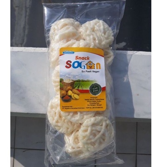 

Kerupuk - Krupuk Kentang Keriting Sogan Vegan & Vegetarian