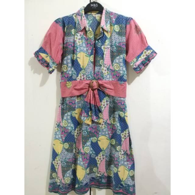 Batik / dress batik / batik preloved / batik kondangan / batik formal / batik kerja / batik pesta