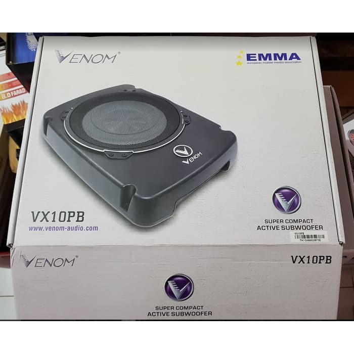 SUBWOOFER AKTIF SLIM VENOM VX10PB
