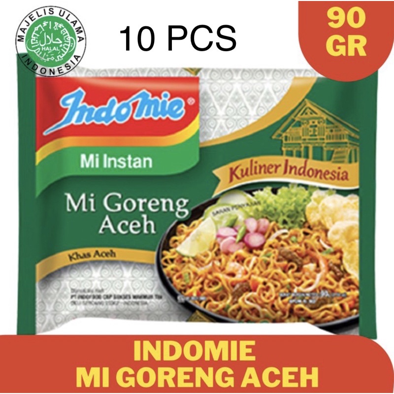 

Indomie Goreng Aceh kuliner indonesia paket 10 pcs