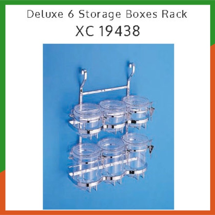 Rak Bumbu Stainless Vitco XC 19438 | Sudah Termasuk stopless